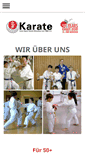 Mobile Screenshot of karate-sv1880.de
